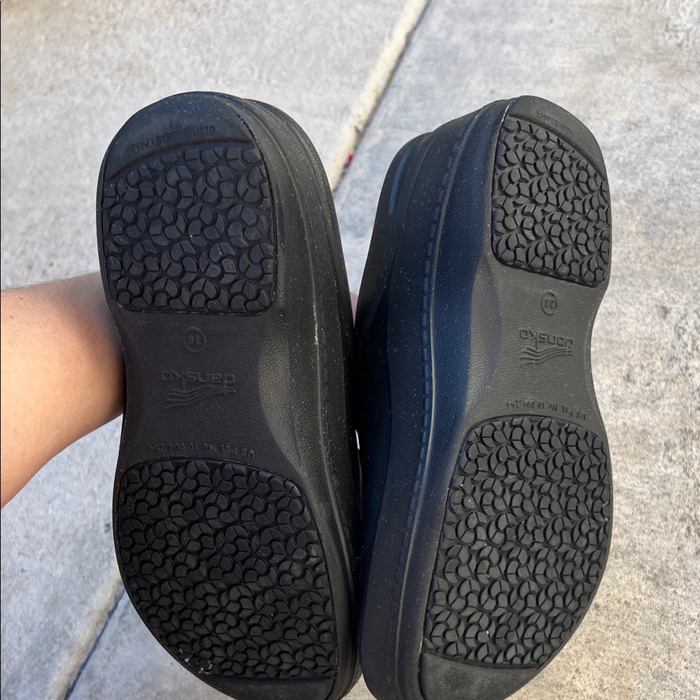 Dansko Kaci Mules - Black Eva View 6
